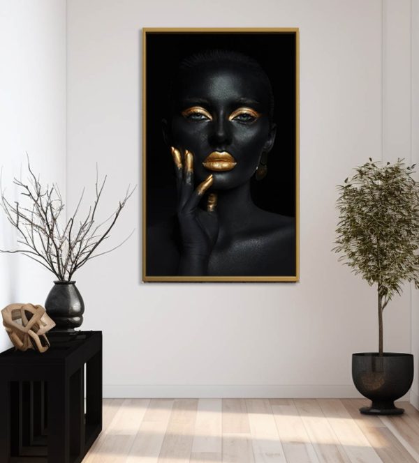 Lady Golden Make up